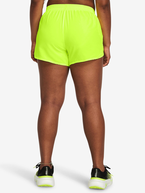 Under Armour UA Fly By 3'' Rövidnadrág Zöld termék 2. képe