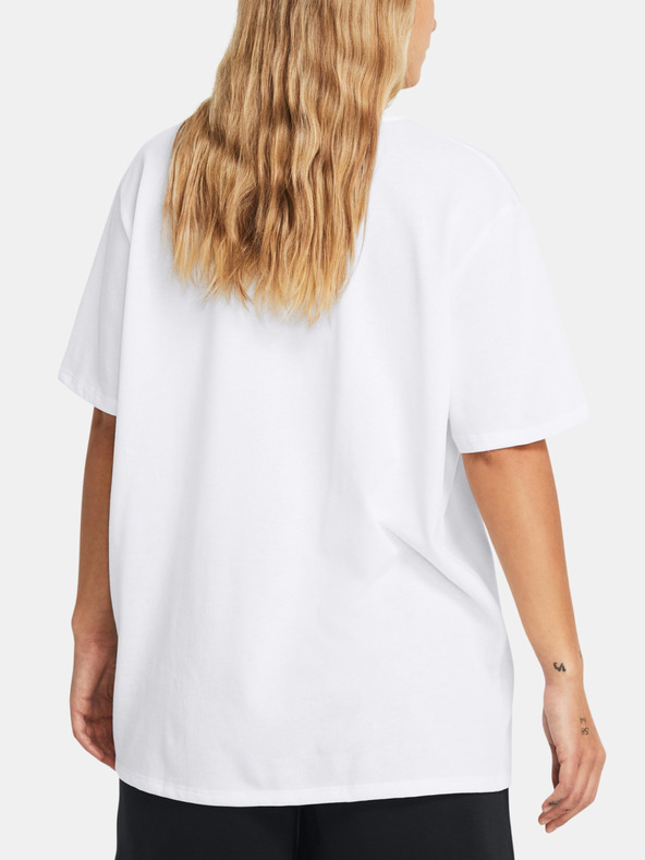 Under Armour UA HW Embroid Patch BFOS SS Póló Fehér termék 2. képe