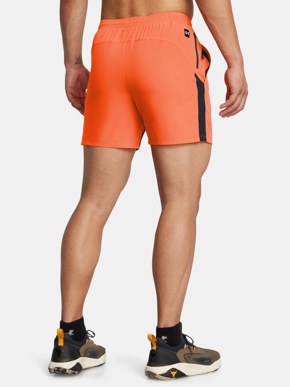 Under Armour Project Rock Ultimate 5in Trn St Rövidnadrág Narancssárga termék 2. képe