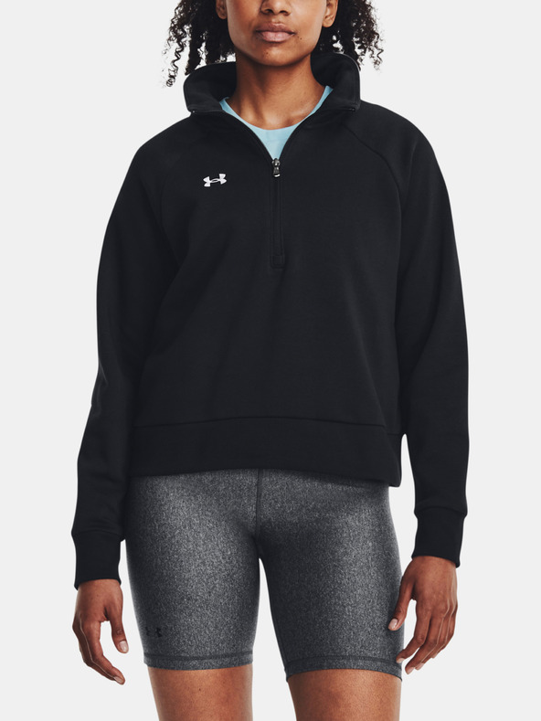Under Armour UA Rival Fleece HZ Melegítőfelsők Fekete akciós termékkép 1