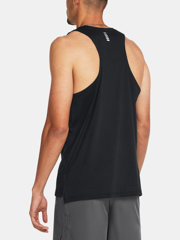 Under Armour UA Launch Singlet Póló Fekete termék 2. képe