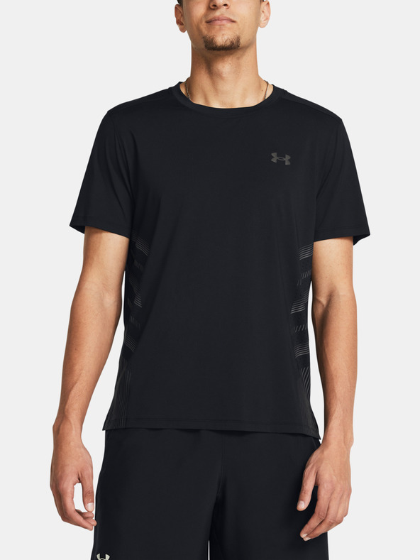 Under Armour UA Launch Elite Graphic SS Póló Fekete akciós termékkép 1