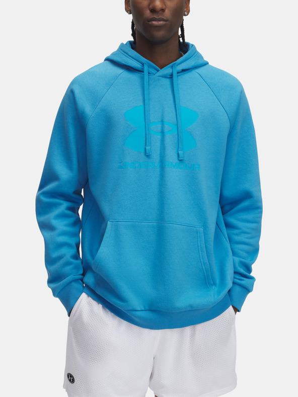 Under Armour UA Rival Fleece Logo HD Melegítőfelsők Kék akciós termékkép 1