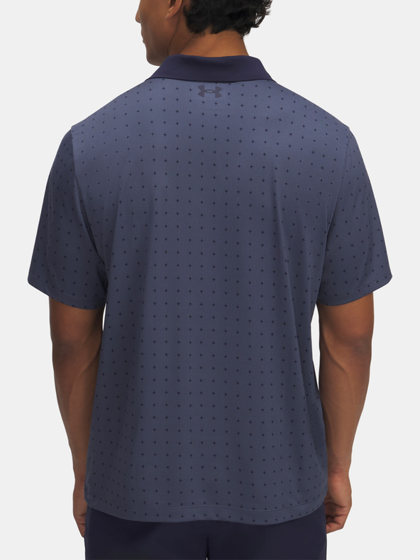 Under Armour UA Matchplay Printed Polo Póló Szürke termék 2. képe