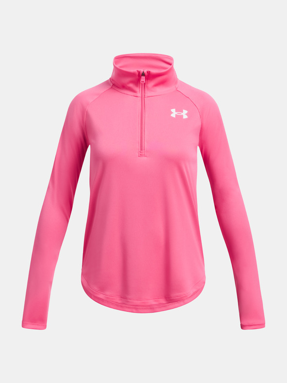 Under Armour Tech Graphic 1/2 Zip Póló Rózsaszín akciós termékkép 1