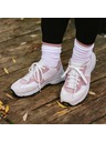 Vasky Botas Nordic Mellow - Női bőr kültéri tornacipő / csizma fehér-rózsaszín Cseh gyártás Zlínből