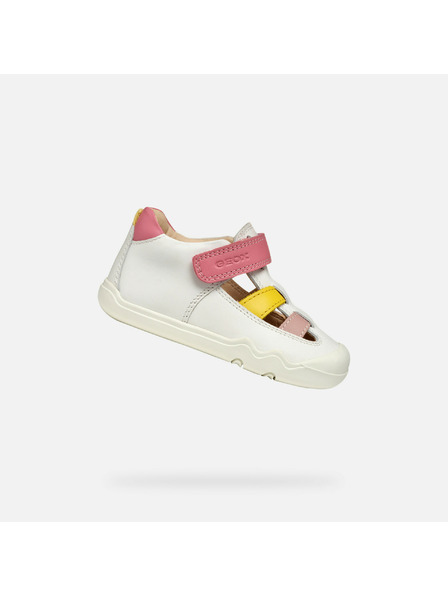 Geox Geox Steppieup fehér nyitott orrú lány barefoot edzőcipő