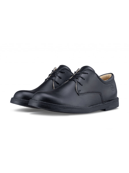 Vasky Női bőr slip on fekete - tavaszi / őszi cipő Vasky Derby Dark