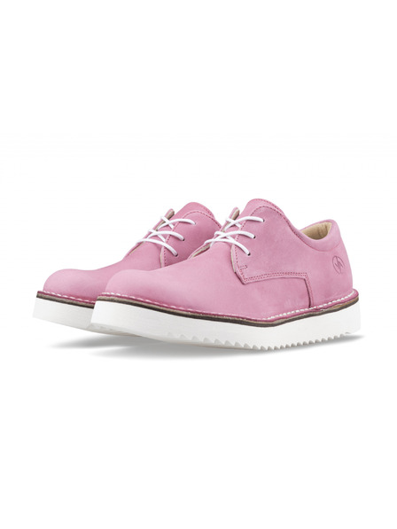 Vasky Női bőr félcsizma Rózsaszín - tavasz / ősz Vasky Derby Boots