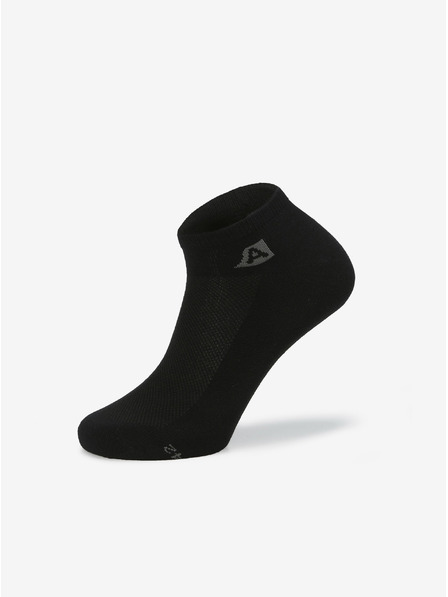 ALPINE PRO Unisex zokni coolmax ALPINE PRO RED DEER fekete