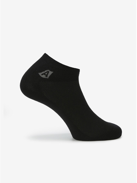 ALPINE PRO Unisex zokni coolmax ALPINE PRO RED DEER fekete