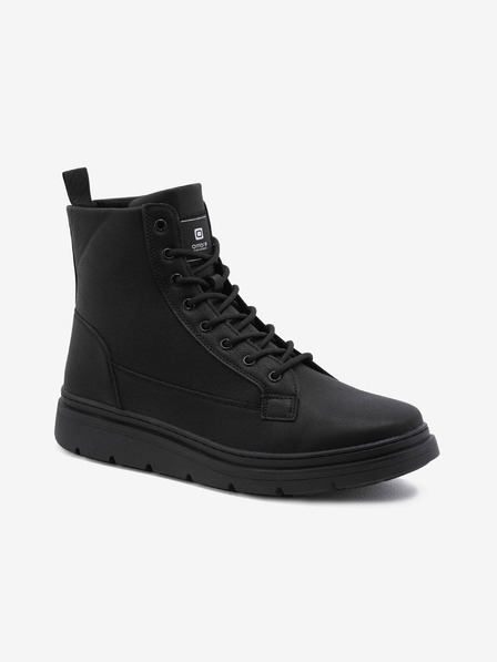 Ombre Clothing Fekete férfi téli bokacsizma Ombre Ruházat