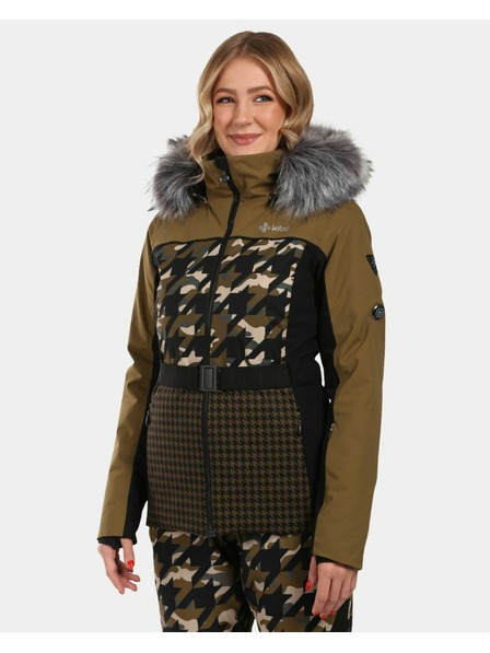 Kilpi Női sí kabát Kilpi CLAIR-W Khaki