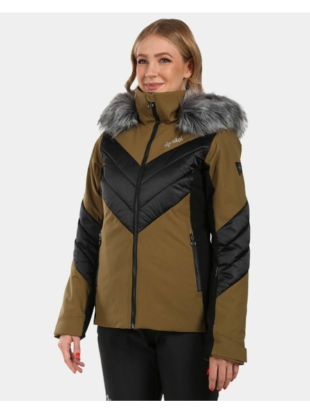 Kilpi Női sí dzseki Kilpi LIN-W Khaki