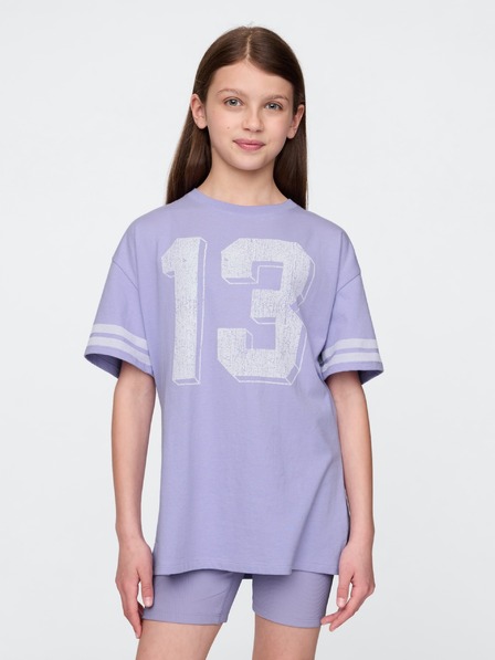 GAP Gyerek oversize Varsity póló GAP
