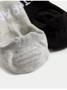Marks & Spencer 3 db láthatatlan betétű edzőcipő zokni Trainer Liners™ Supima® pamut keverékből Marks & Spencer többszínű