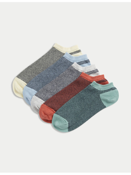 Marks & Spencer 5 páras Trainer Liners™ zokni Cool & Fresh™ technológiával