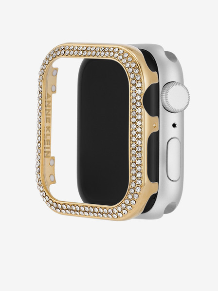 Anne Klein Lunette az Apple Watch-ra aranyszínű kristályokkal Anne Klein