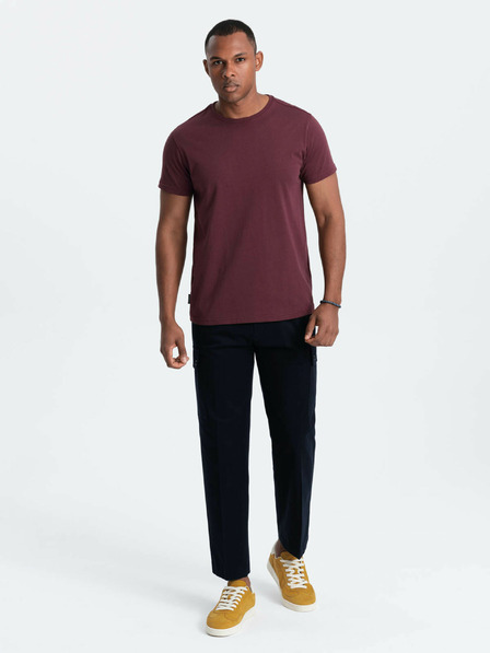Ombre Clothing Férfi klasszikus pamut BASIC póló Ombre ruházat