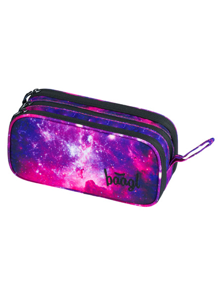 BAAGL  Lila diák ceruzatartó Baagl Galaxy