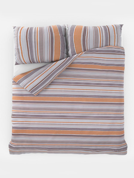 Kvalitex Bővített pamut kiságyneműhuzat 140x220, 70x90cm VENTA bézs