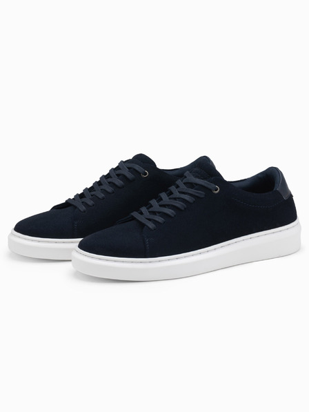 Ombre Clothing Klasszikus férfi puha szarvasbőr tornacipő Ombre ruházat