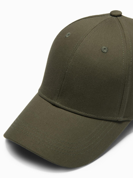 Ombre Clothing Férfi egyszínű sapka khaki Ombre ruházat