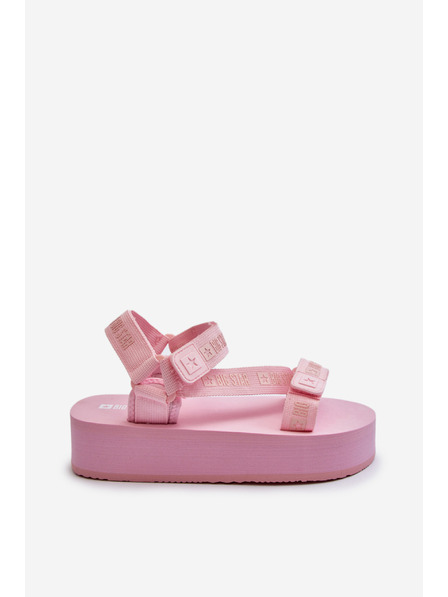 BIG STAR SHOES Női platform szandál Big Star rózsaszín