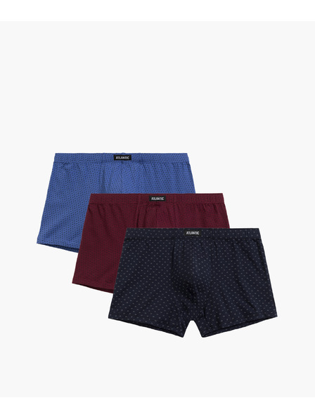 Atlantic Férfi boxeralsó ATLANTIC 3Pack - több színű