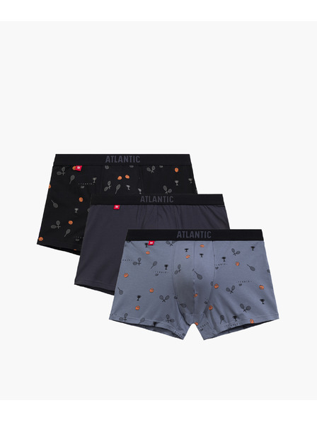 Atlantic Férfi boxeralsó ATLANTIC 3Pack - több színű