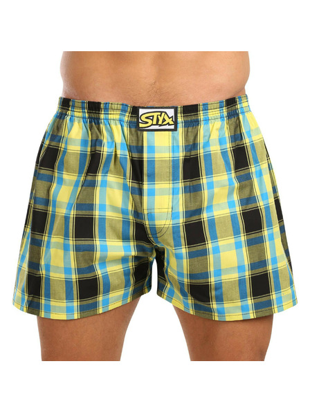 Styx Három darabos készlet - férfi Styx klasszikus gumi oversized rövidnadrág többszínű