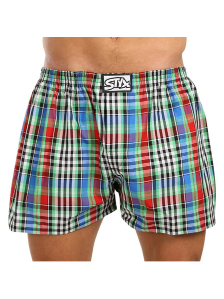 Styx Három darabos készlet - férfi Styx klasszikus gumi oversized rövidnadrág többszínű