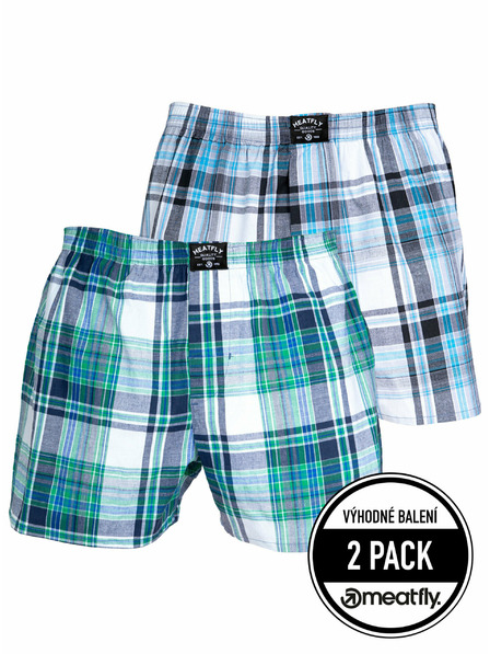 Meatfly Meatfly men's boxers Doug Green / Black