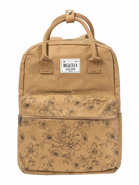 Meatfly Meatfly papírový batoh Cherry Blossom Barna 18 L