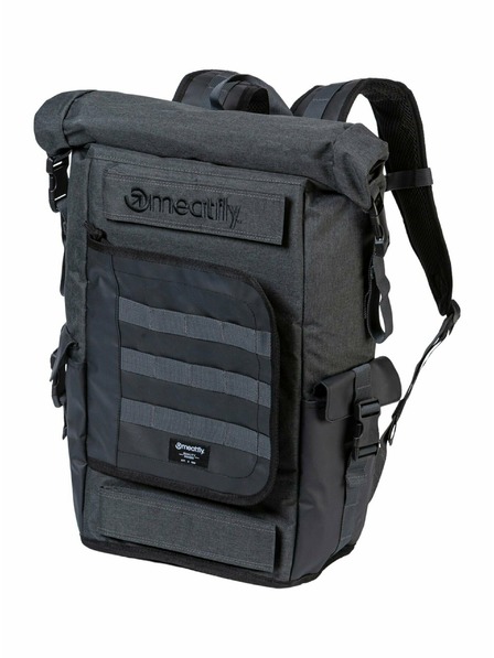 Meatfly Meatfly hátizsák Periscope Sötétszürke Melange 30 L | Szürke | Térfogat 30 L