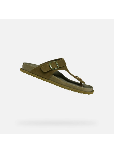 Geox Világoszöld Geox Sandybett női strandpapucs