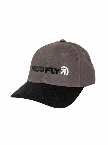 Meatfly Meatfly baseball sapka Zedd Flexfit Dark Grey | Szürke | Méret