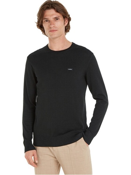 Calvin Klein Férfi fekete pulóver Calvin Klein
