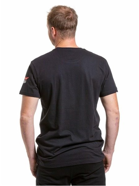 Meatfly Meatfly férfi póló Big Shock 8Bit Black | Fekete | Méret