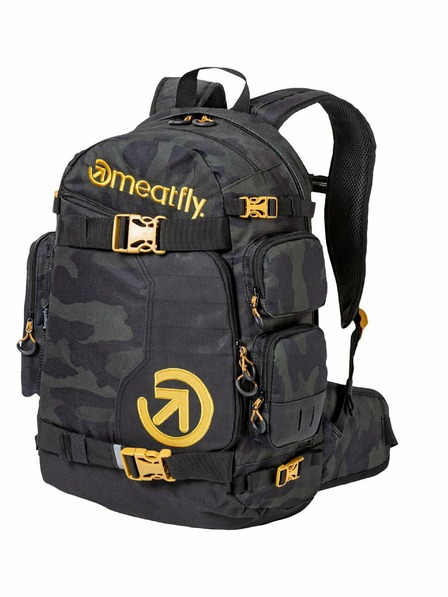 Meatfly Meatfly hátizsák Wanderer Rampage Camo/Brown 28 L | Terep | Térfogat 28 L