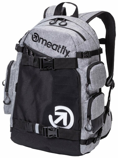 Meatfly Meatfly hátizsák Wanderer - Heather Grey | Szürke | Térfogat 28 L