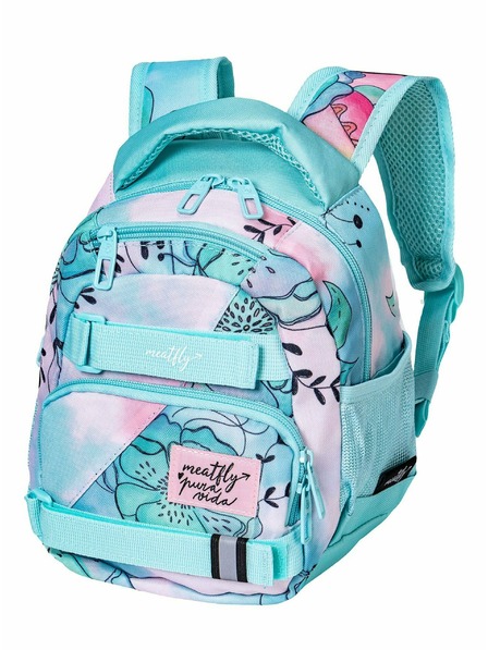 Meatfly Meatfly hátizsák Levi Mint Flowers 10 L