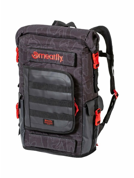 Meatfly Meatfly hátizsák Periscope Morph Black 30 L | Fekete | Térfogat 30 L