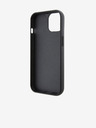 Karl Lagerfeld Karl Lagerfeld Rögzített Csillogó Fém Ikonik Hátlap iPhone 15 Fekete