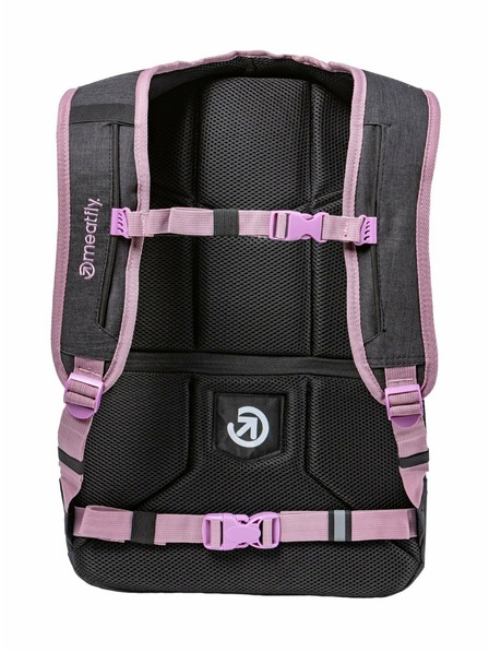 Meatfly Meatfly Exile hátizsák Pink / Charcoal Heather 24 L