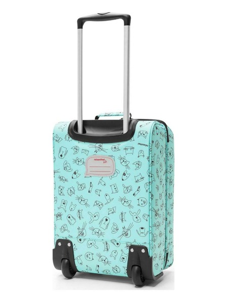 Reisenthel Reisenthel Trolley XS Kids gyerek bőrönd Macskák és kutyák menta