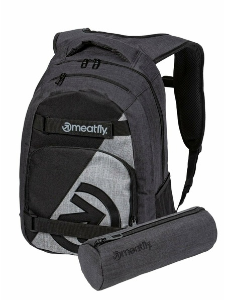 Meatfly Meatfly Exile hátizsák Charcoal Heather / Grey Heather 24 L