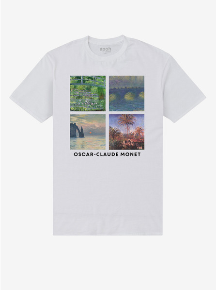 ZOOT.Fan Fehér póló apoh London APOH Oscar-Claude Monet
