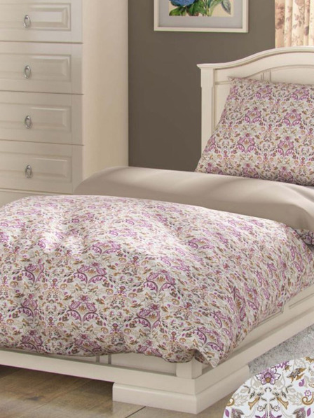 Kvalitex PROVENCE COLLECTION kiterjesztett pamut ágynemű 140x220, 70x90cm NARISTA bézs bézs
