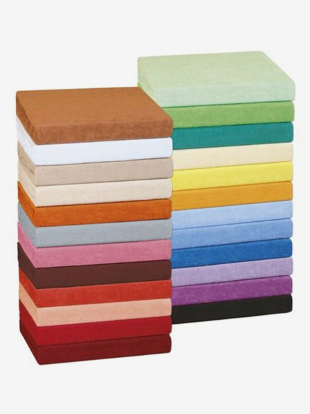 Kvalitex Frottír lepedő 200x200cm citrom Kvalitex